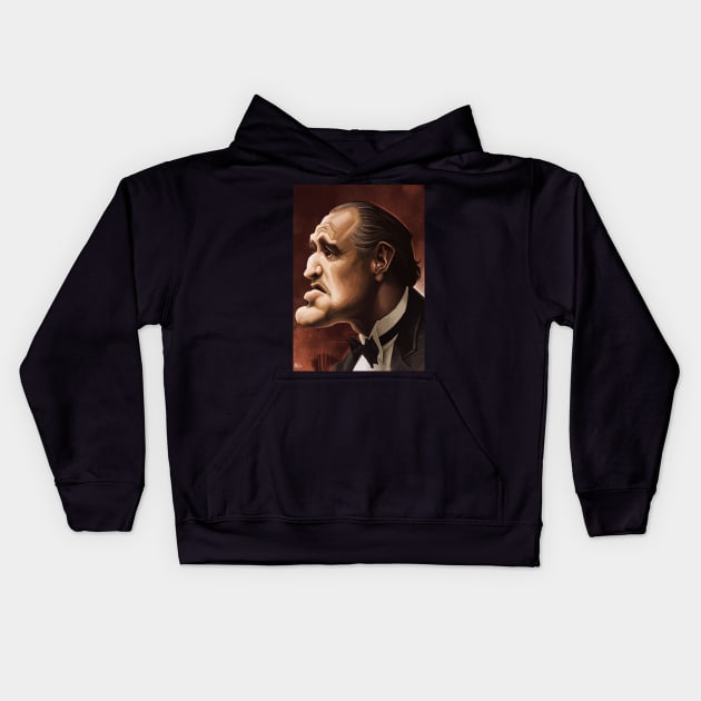 The Godfather Kids Hoodie by metmangindaan